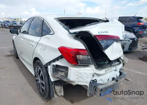 2022 Honda Civic Lx из США, поврежденный, VIN 2HGFE2F26NH511488